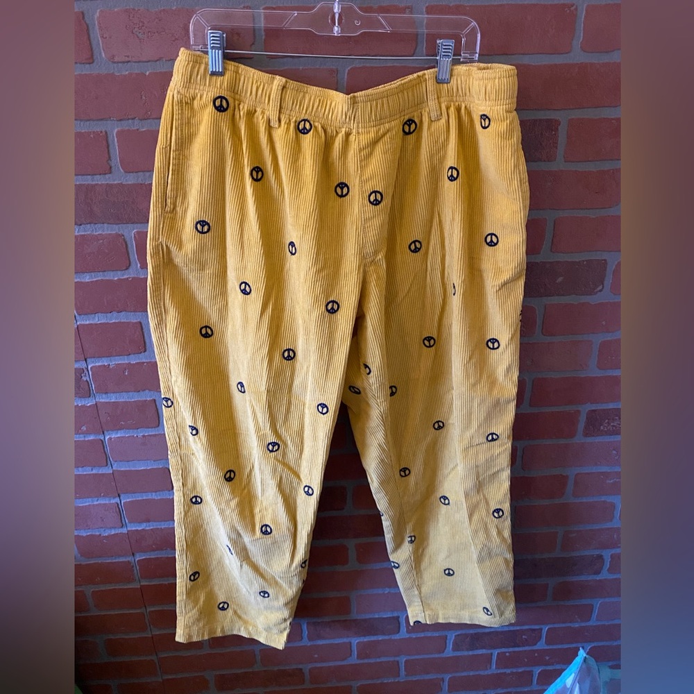 Urban Outfitters yellow beach pants size XL